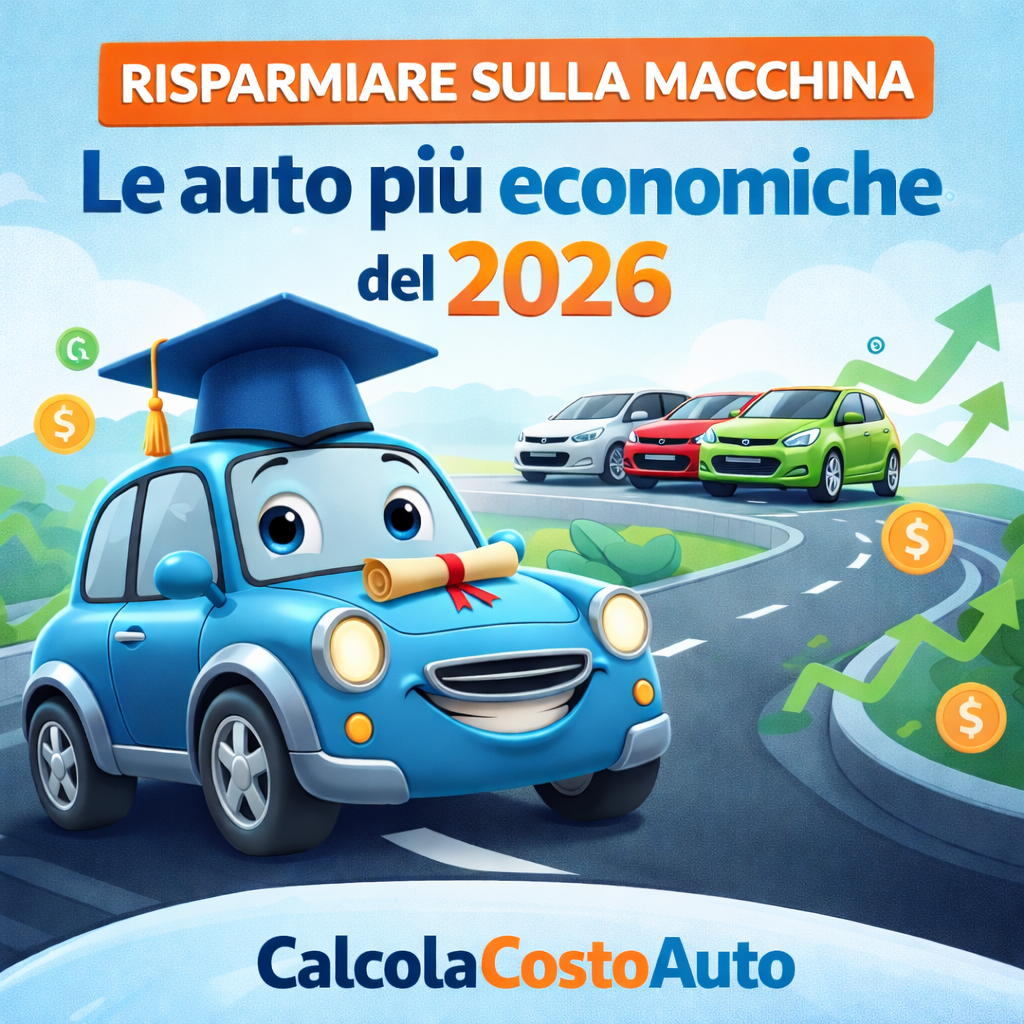Le 10 auto piu economiche del 2026